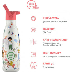 Cool Bottles - Playland Series Curious Explorer 350 ml - 4