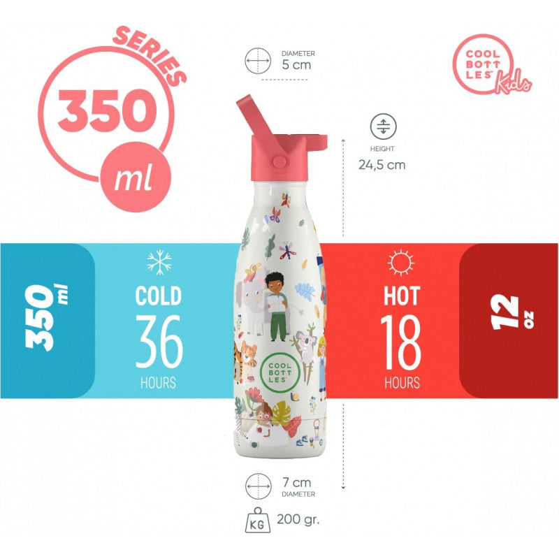 Cool Bottles - Playland Series Curious Explorer 350 ml - 6