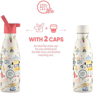 Cool Bottles - Playland Series Messy Robots 350 ml - 4