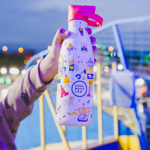 Cool Bottles - Playland Series Messy Robots 350 ml - 7
