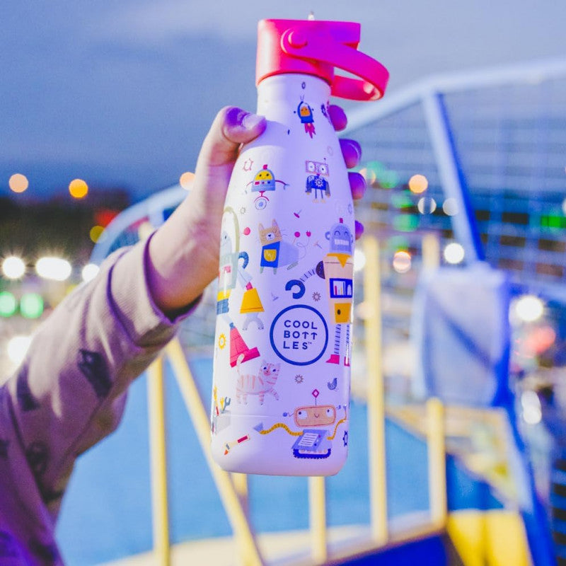 Cool Bottles - Playland Series Messy Robots 350 ml - 7
