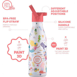 Cool Bottles - Playland Series Sweet Mermaids 350 ml - 3