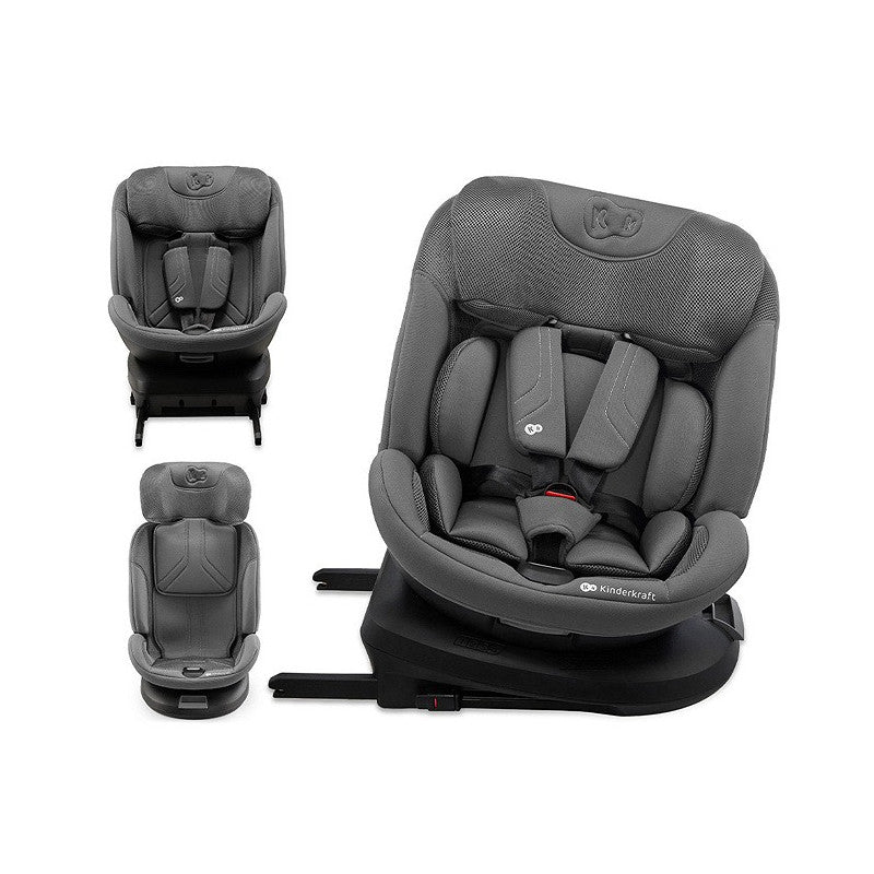Seggiolino Auto Girevole 360° XPEDITION Kinderkraft Grey