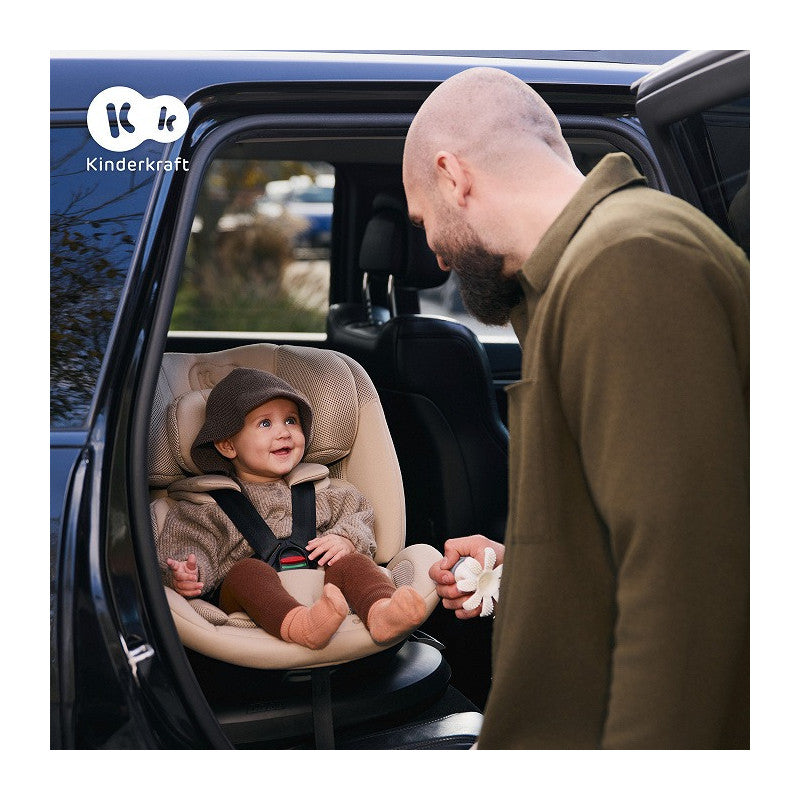 Seggiolino Auto Girevole 360° XPEDITION Kinderkraft Grey - 2