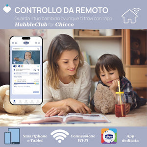 Video Baby Monitor Chicco Hubble Connect Smart AI WI-FI - 4