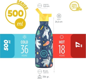 Borraccia in Accaio Galactic Ride 500ml Cool Bottles - 2