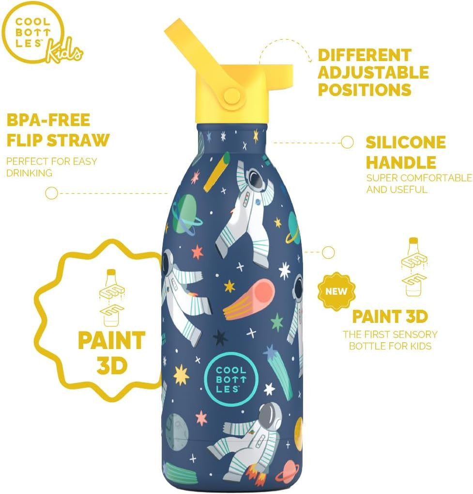 Borraccia in Accaio Galactic Ride 500ml Cool Bottles - 3