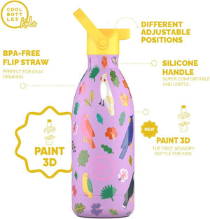 Borraccia in Accaio Fly Free 500ml Cool Bottles - 5