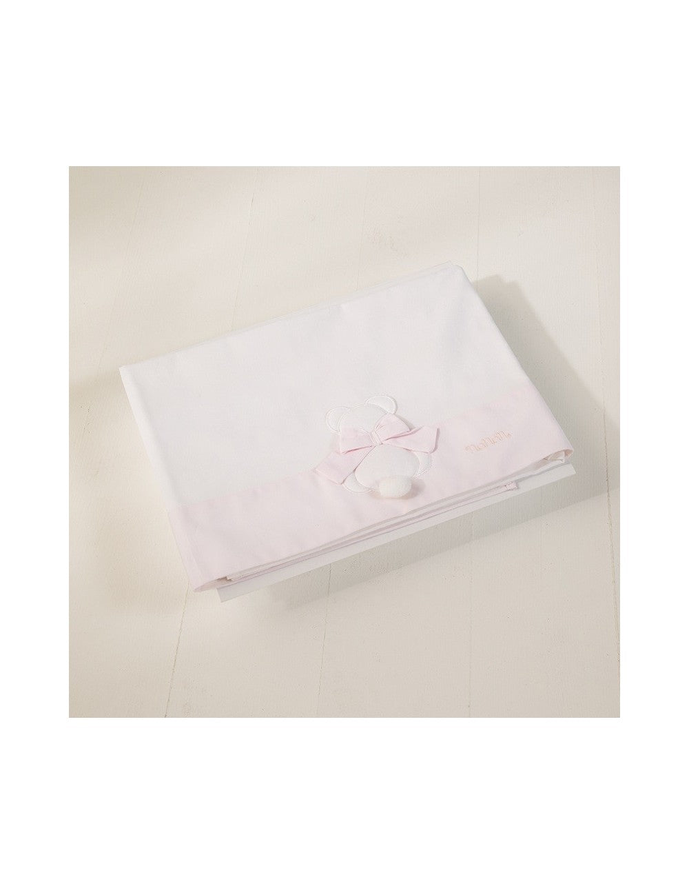 Lenzuola per Lettino Nanan Fiocco Rosa