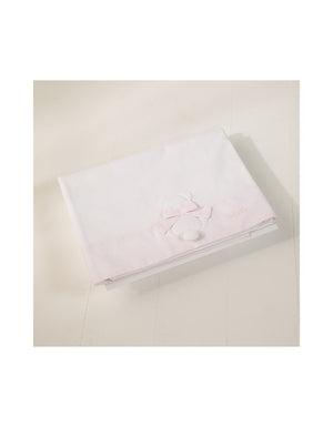 Lenzuola per Lettino Nanan Fiocco Rosa