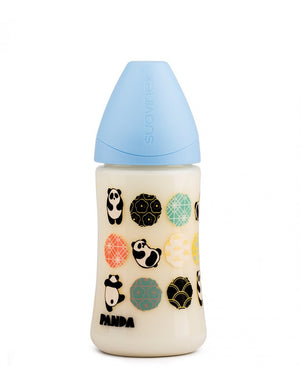 Biberon Suavinex Panda 270 ml - Silicone
