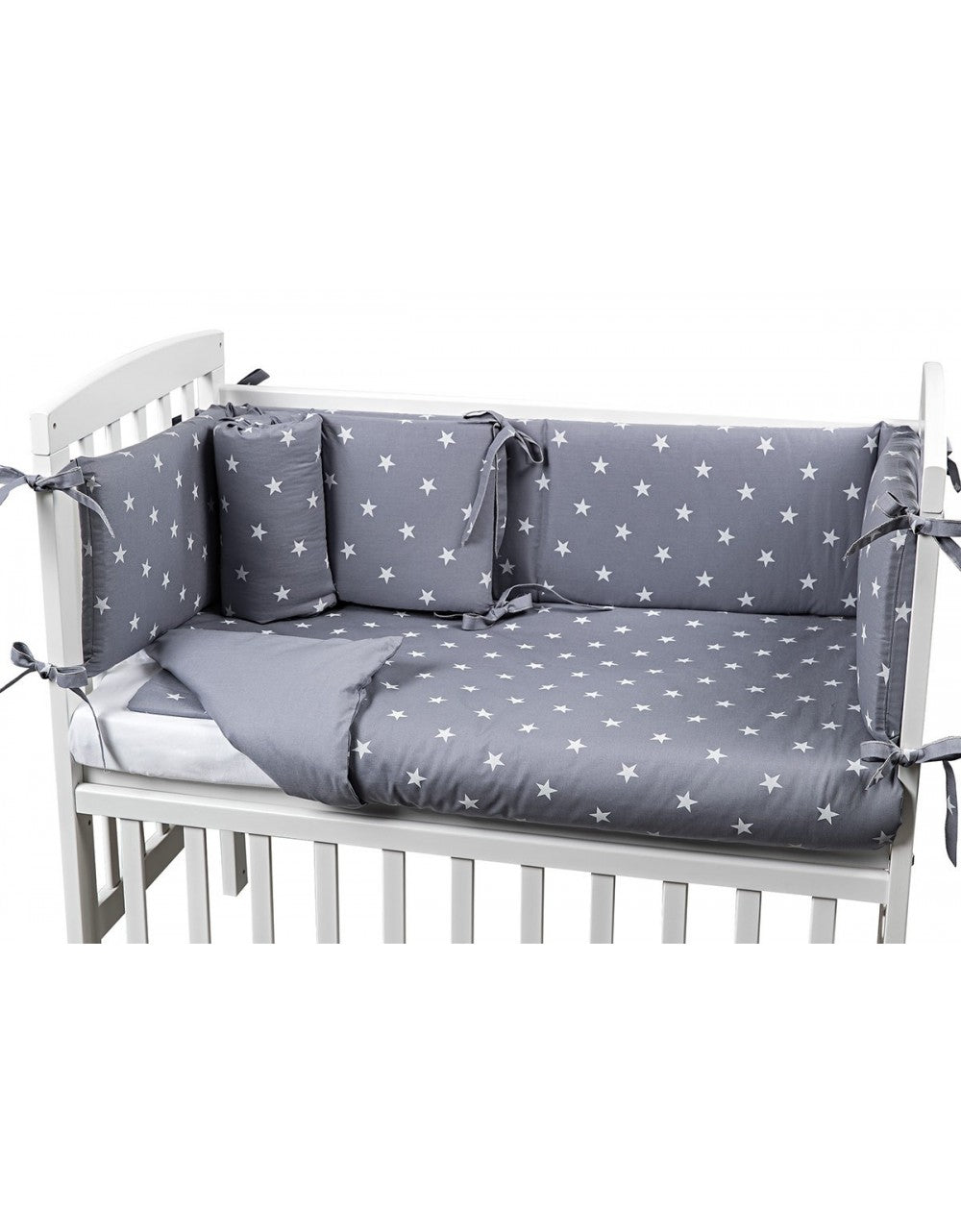 Rivestimento Culla Lella Picci Stella Grigio
