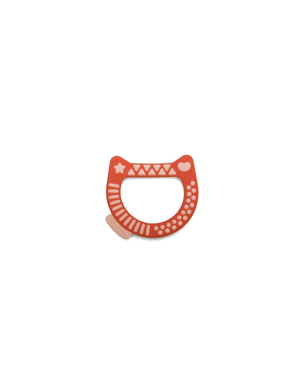Anello Dentizione Gattino Rosa