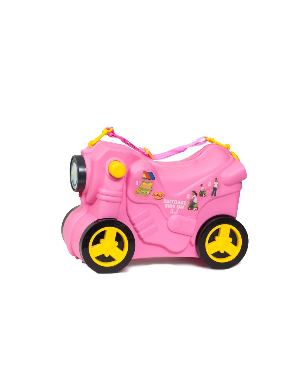 Valigia Moto Rosa