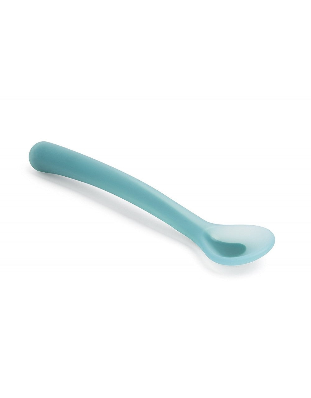 Cucchiaio In Silicone Azzurro