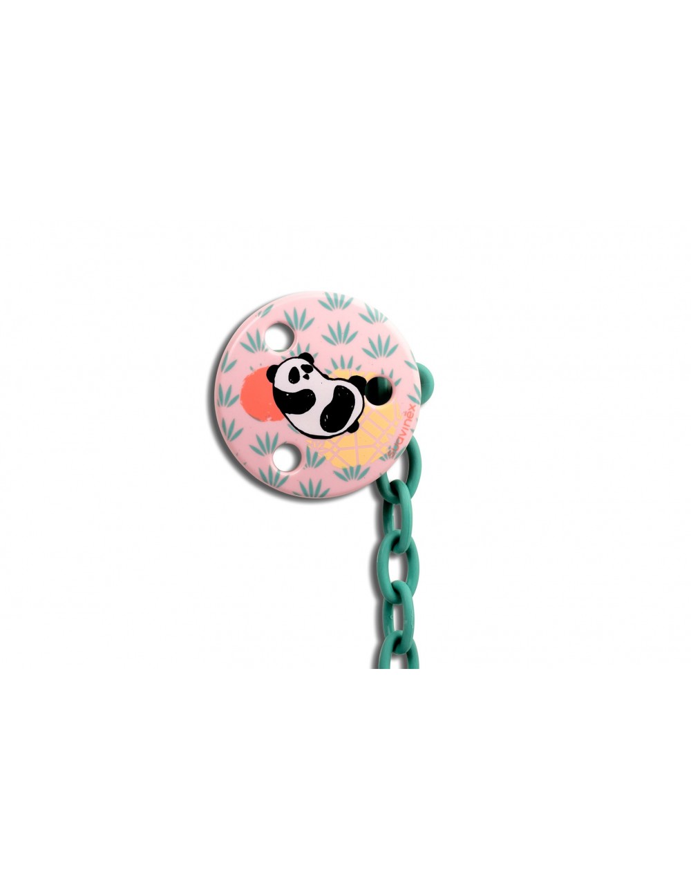 Catenella Panda Rosa