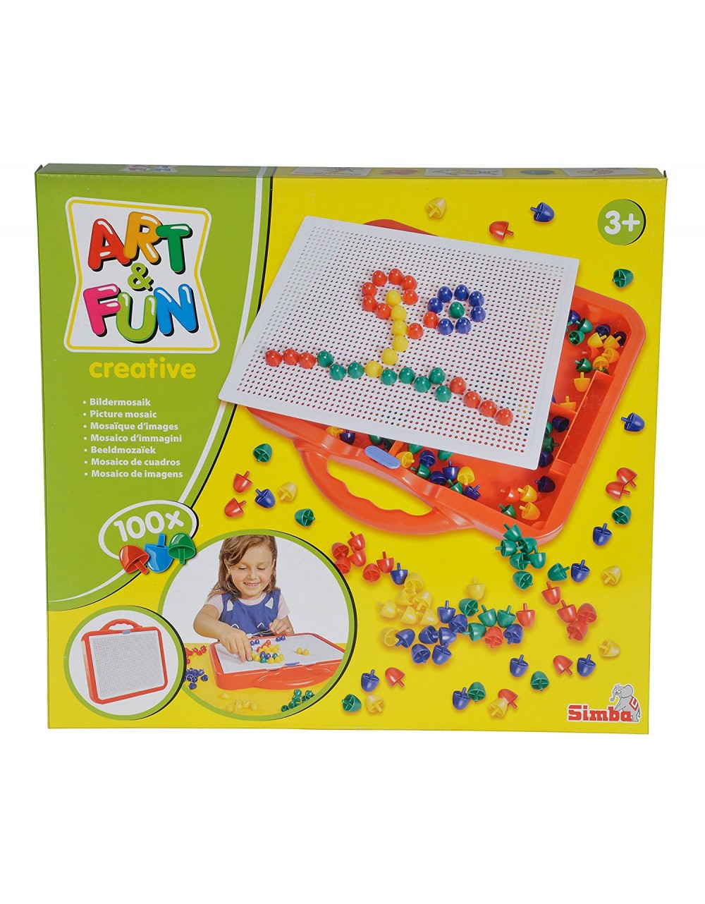 Gioco Art&Fun Chiodini in Valigetta
