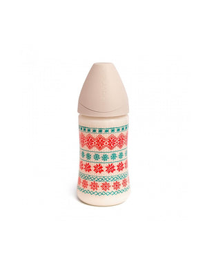 Biberon Suavinex 270 ml - Winter Edition Bianco