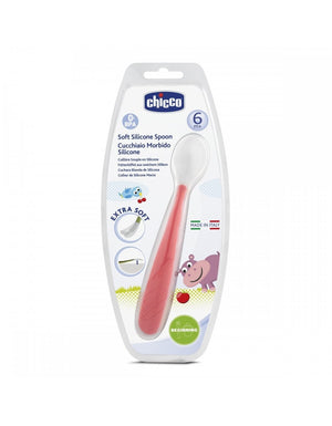 Cucchiaio In silicone Arancione Chicco - 3