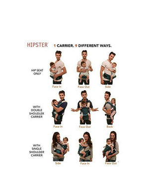 Marsupio Hipster Rosso - 3