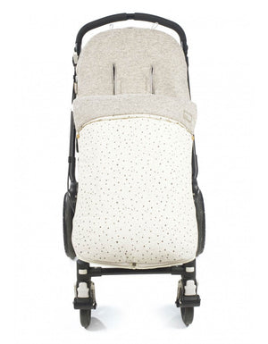 Sacco Passeggino Stelle Beige