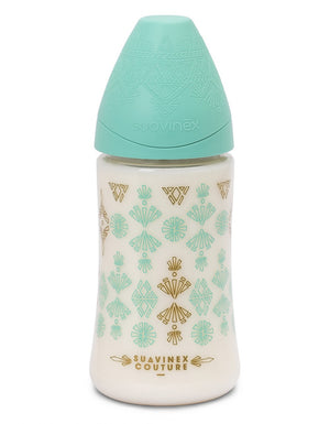 Biberon Couture 270 ml Verde