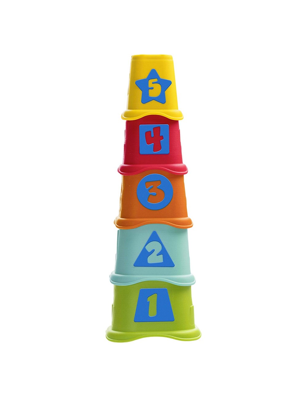 Gioco Chicco 2 in 1 Tazze Impilabili