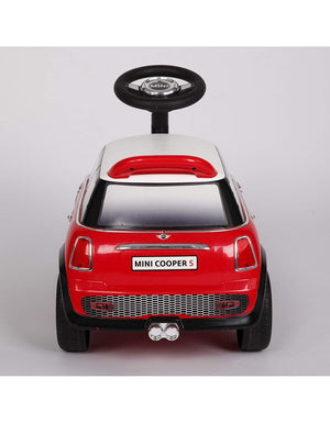 Auto Cavalcabile Mini Cooper Rosso - 4