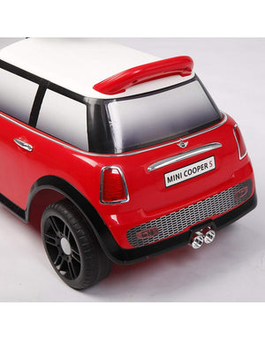 Auto Cavalcabile Mini Cooper Rosso - 6