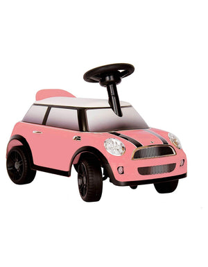 Auto Cavalcabile Mini Cooper Rosa
