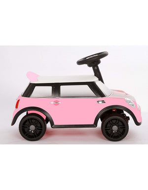 Auto Cavalcabile Mini Cooper Rosa - 2