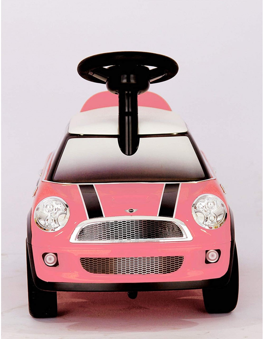 Auto Cavalcabile Mini Cooper Rosa - 3