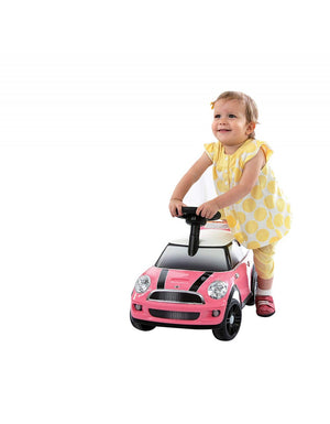 Auto Cavalcabile Mini Cooper Rosa - 5