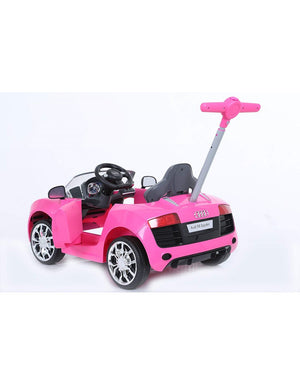 Auto Cavalcabile Audi R8 Spyder Rosa - 2