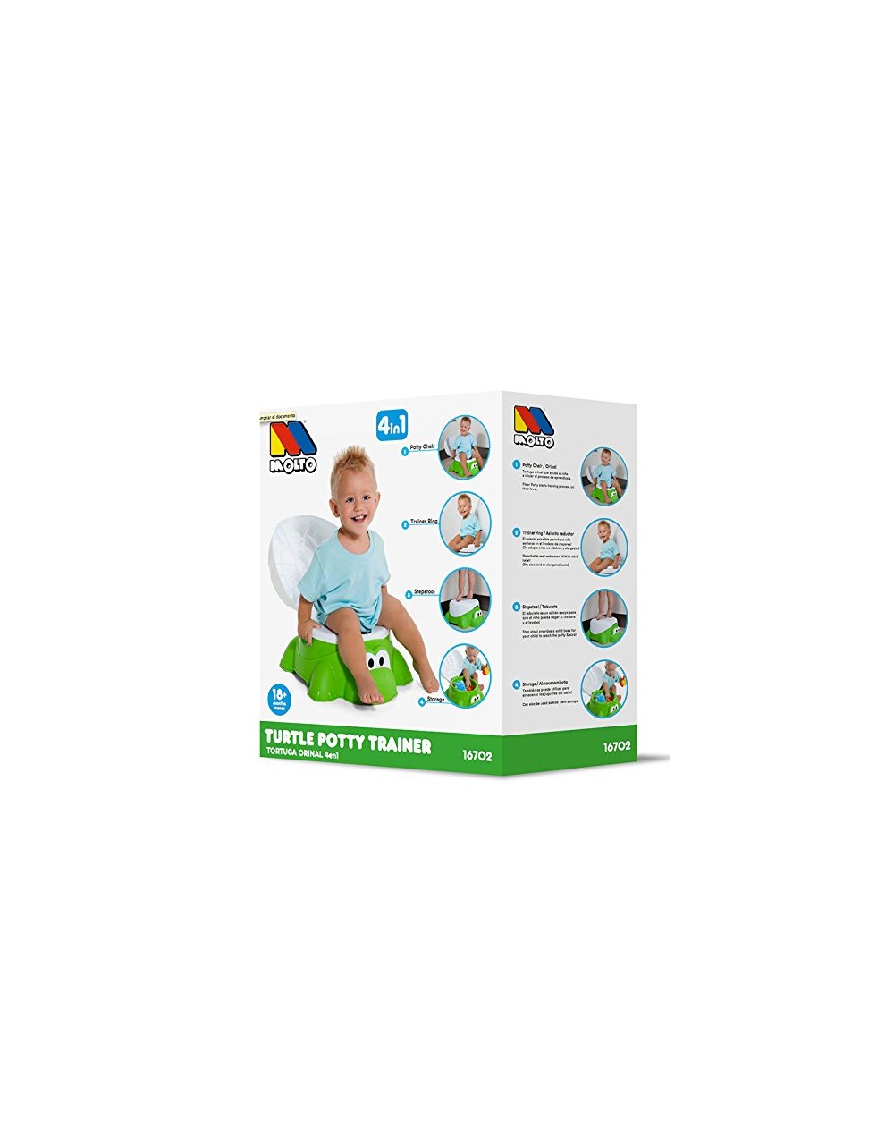 Vasino Multifunzione 4 in 1 Potty Rosa - 3
