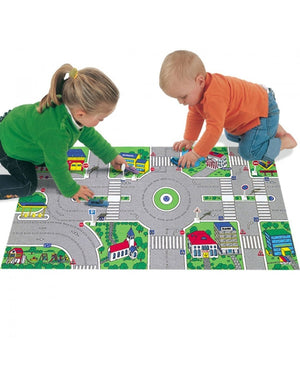 Tappeto Gioco Città 124x60 cm - 2