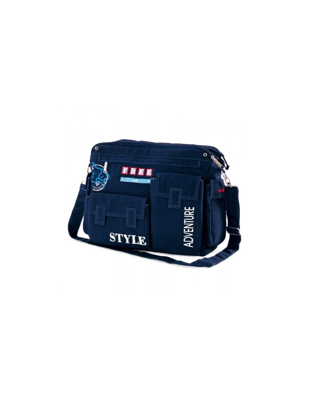 Borsa Free Style Blu Brevi
