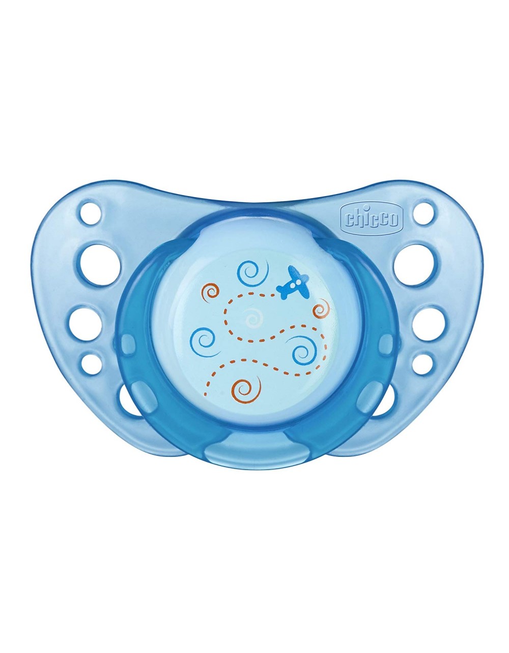 Succhietto Chicco Physio Air Caucciù Azzurro - 2