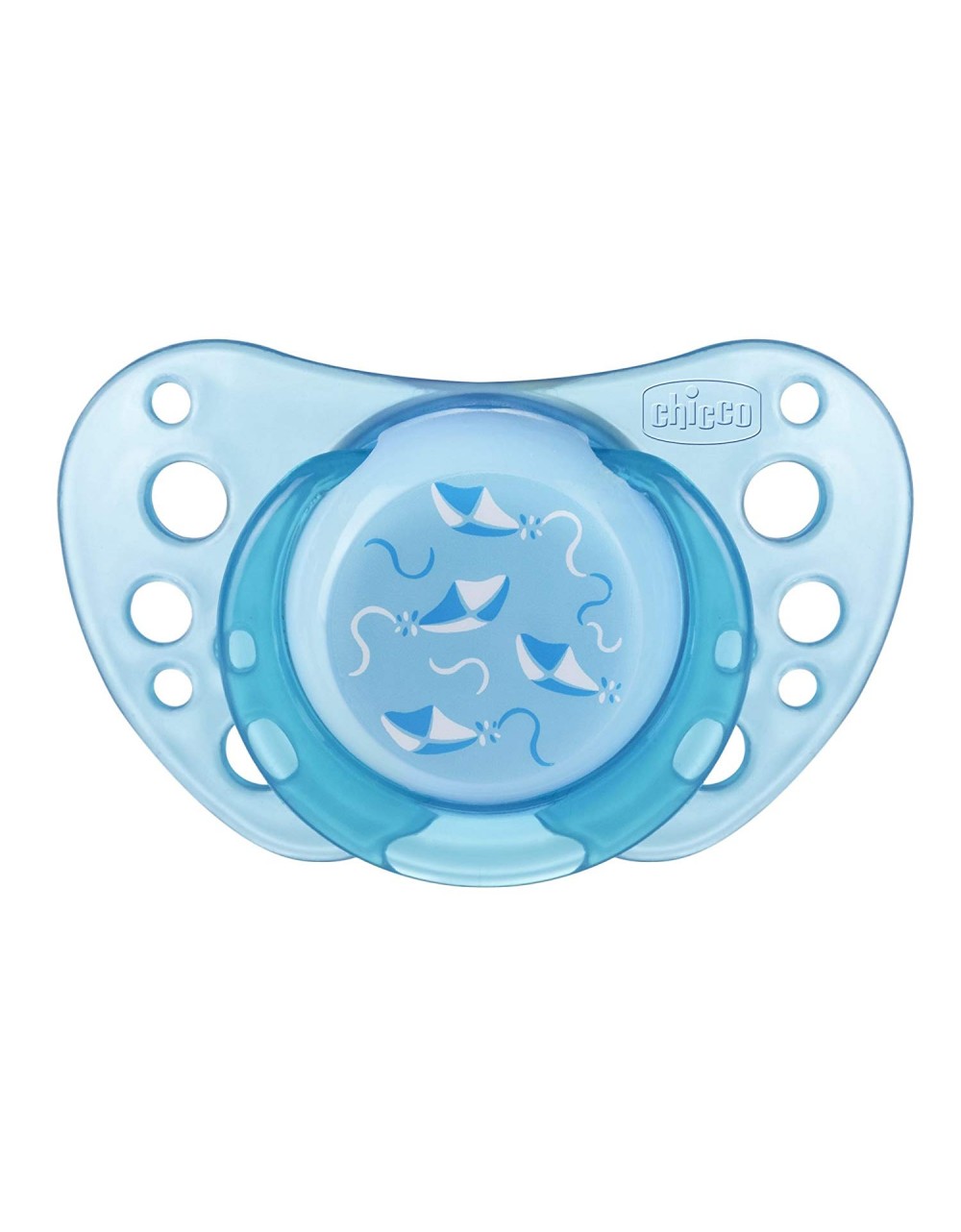 Succhietto Chicco Physio Air Caucciù Azzurro - 3
