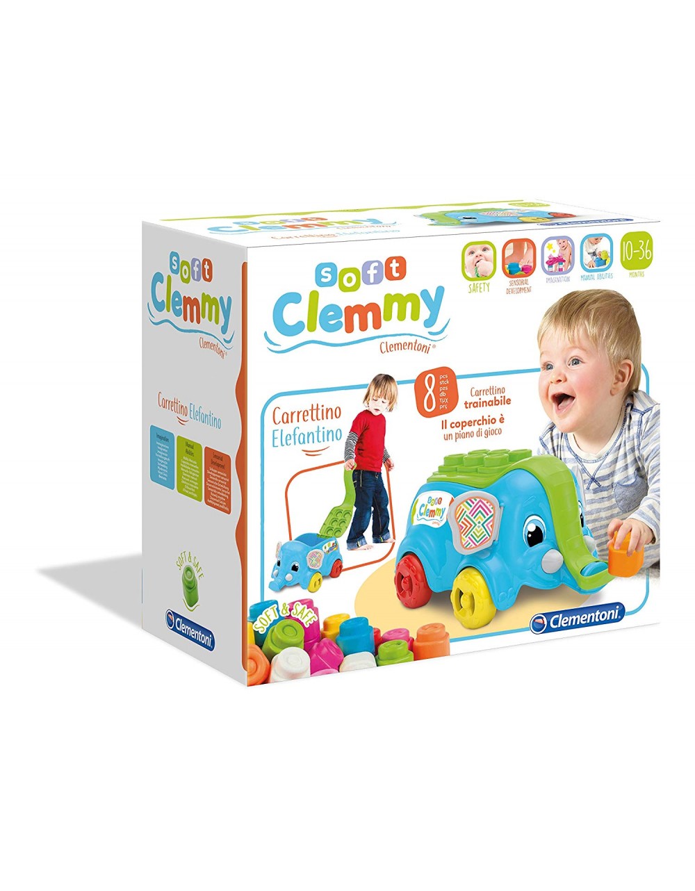 Carrettino Elefantino Clemmy - 3
