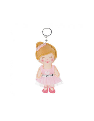 Kit Portachiavi Ballerina da Cucire - La Nina