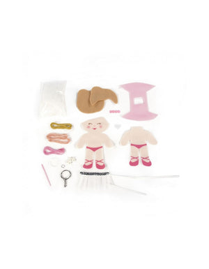 Kit Portachiavi Ballerina da Cucire - La Nina - 2