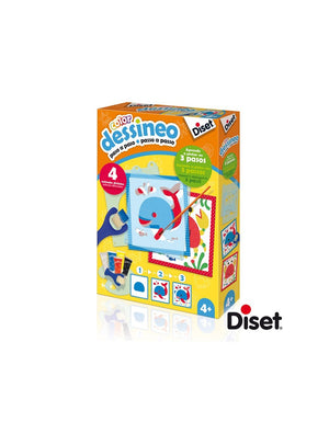 Dipingere con i Numeri Animali