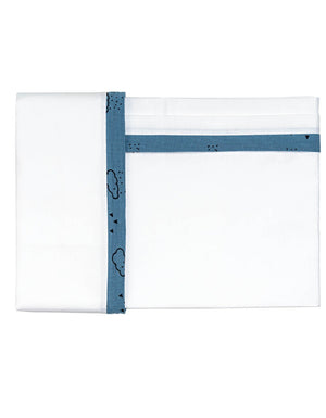Set lenzuola lettino Liberty Celeste