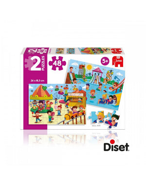 Puzzle per Bambini Diset - Luna Park