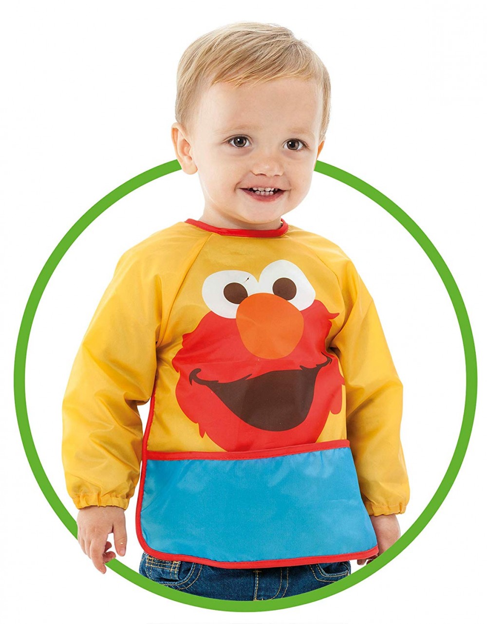 Bavaglino Maniche Lunghe Sesame Street - 2