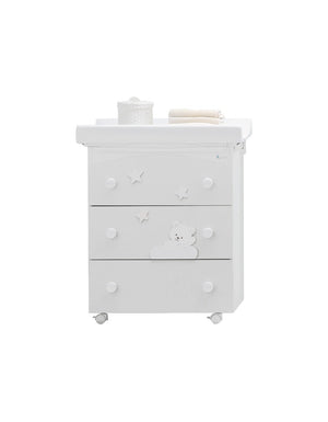 Bagnetto Fasciatoio Azzurra Design Mars Bianco
