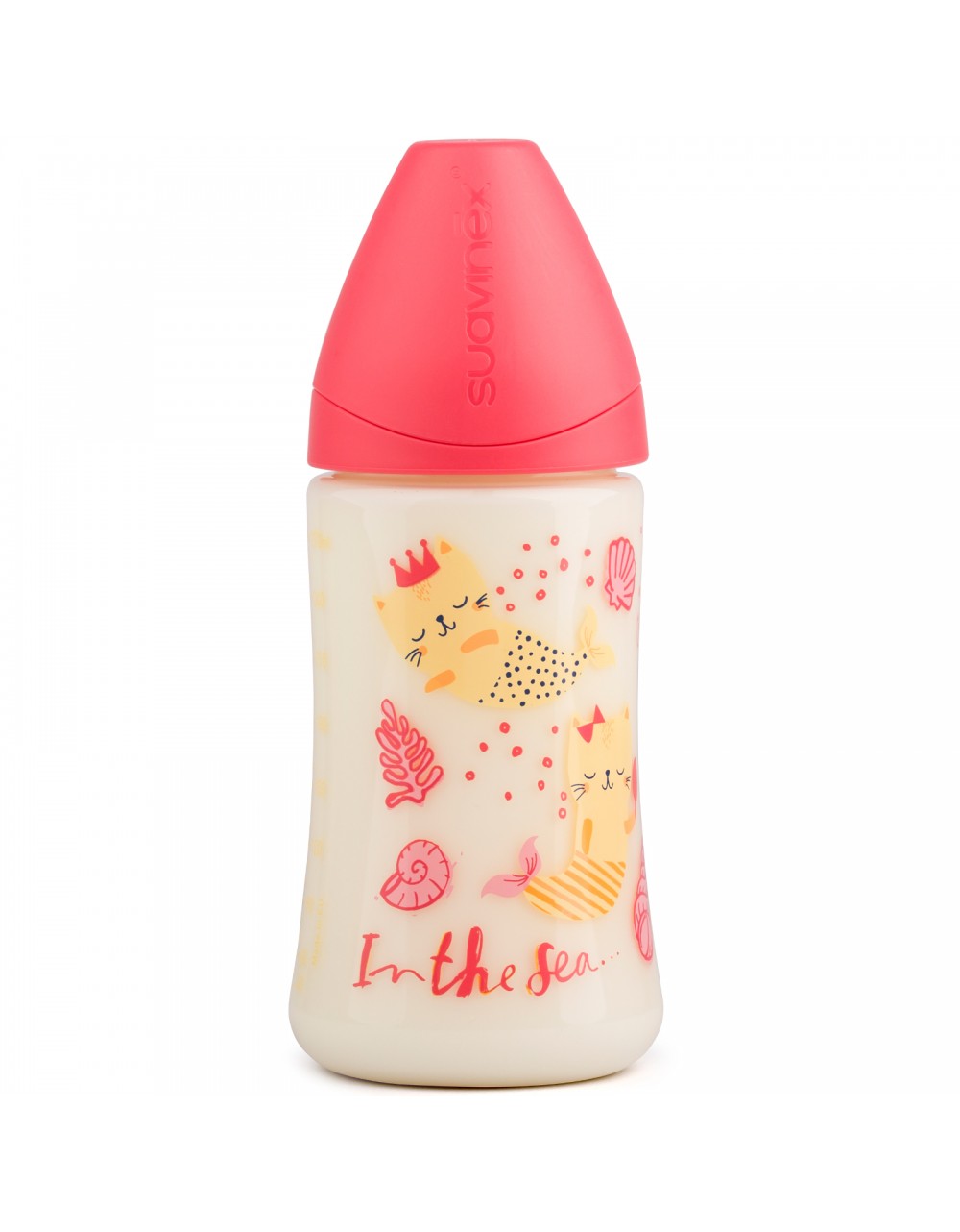 Biberon Suavinex In the Sea 270 ml - Sirena Rosa