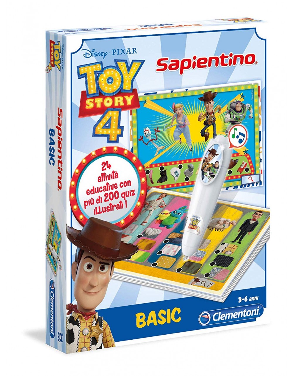 Clementoni - Sapientino Basic Toy Story 4