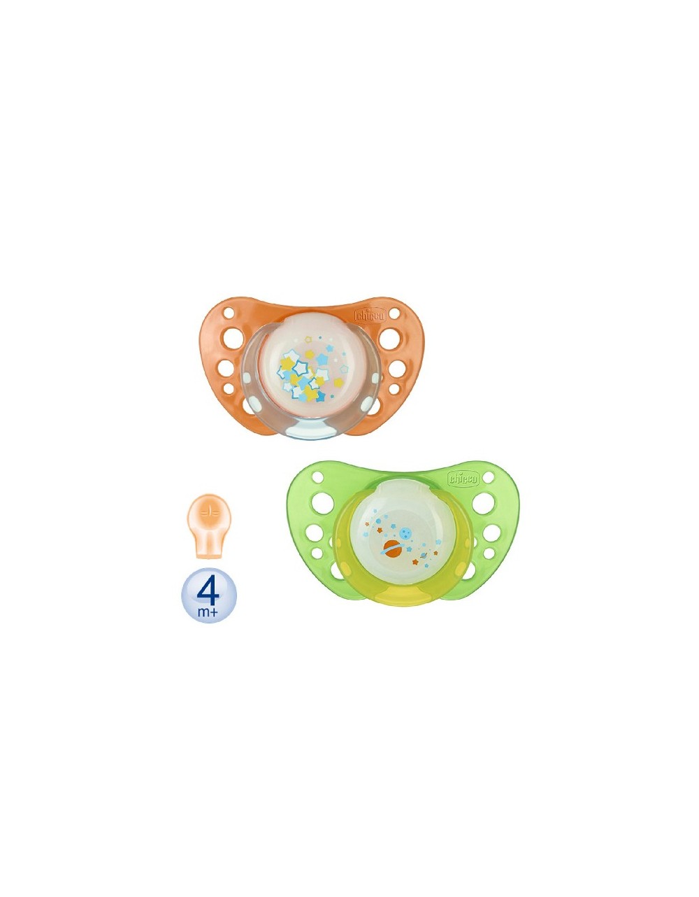 Succhietto Chicco Physio Air Lumi
